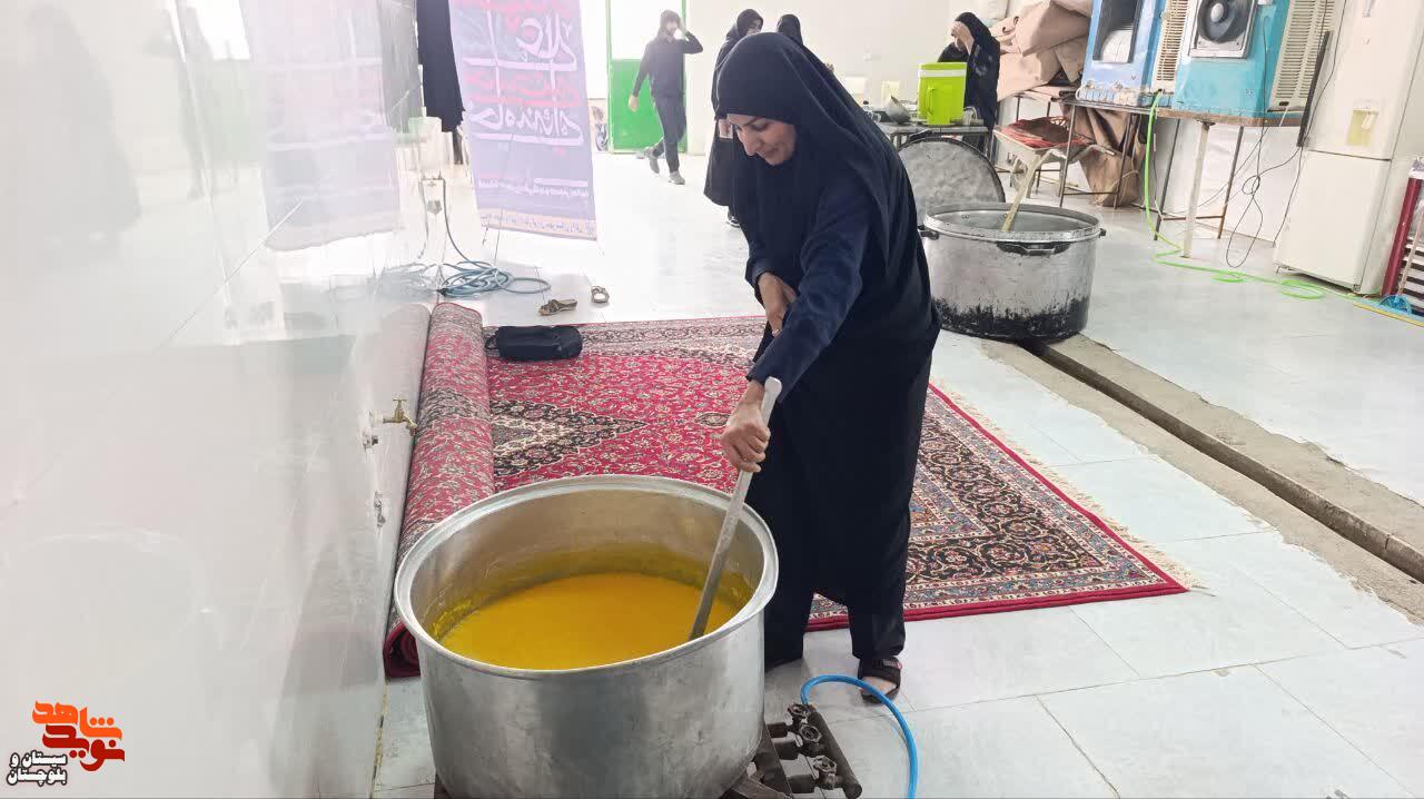 موکب«سلام شهید» همزمان با آیین جاماندگان اربعین در گلزار شهدای زابل برپا شد موکب«سلام شهید» همزمان با آیین جاماندگان اربعین در گلزار شهدای زابل برپا شد