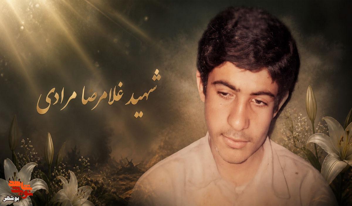 خاطرات پدر شهید غلامرضا مرادی از پسری که با عملش ماندگار شد خاطرات پدر شهید غلامرضا مرادی از پسری که با عملش ماندگار شد