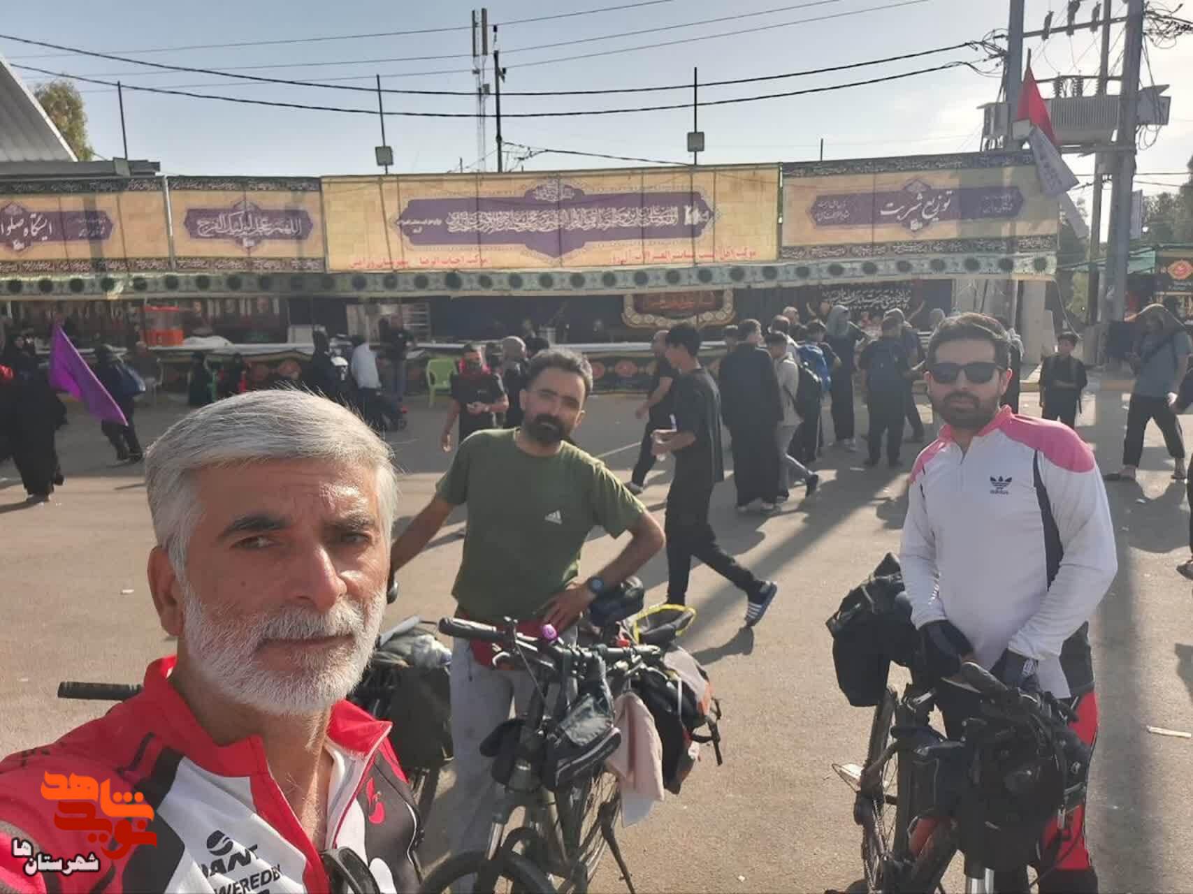 پنجمین رکابزنی جانباز دفاع مقدس از مهران تا کربلای معلی پنجمین رکابزنی جانباز دفاع مقدس از مهران تا کربلای معلی