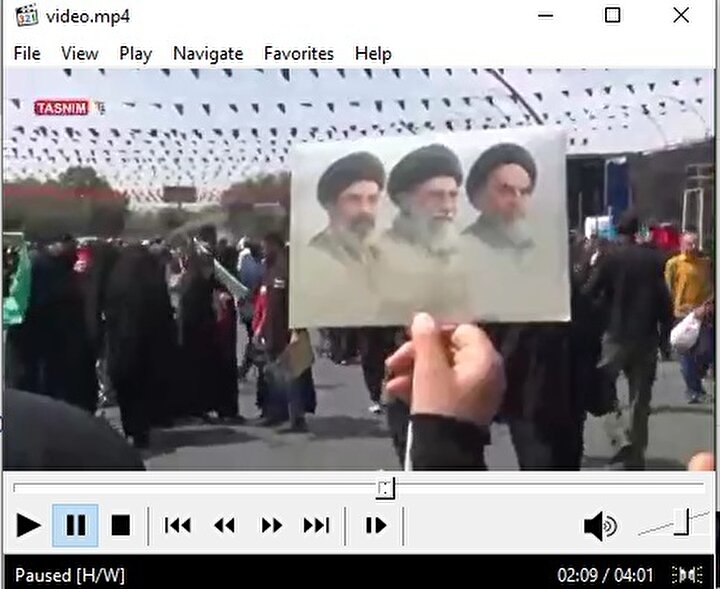 تجدید بیعت «جاماندگان اربعین» در اصفهان با آرمان‌های حسینی و شهدای انقلاب