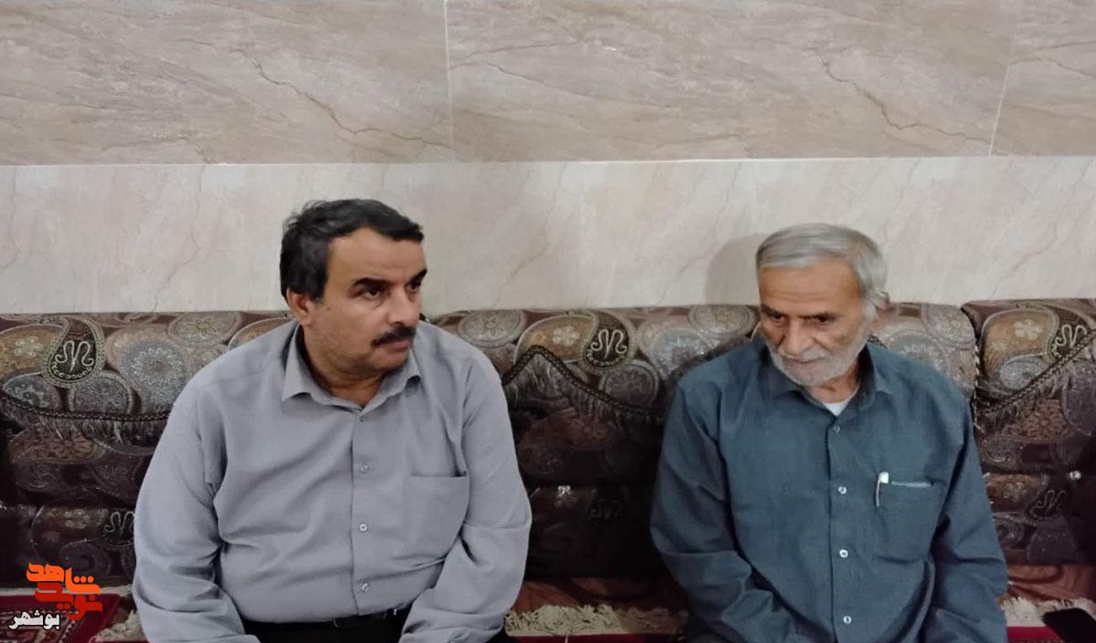 دیدار با خانواده شهید محمد احمدی‌جوان به مناسبت روز مدافعان حرم