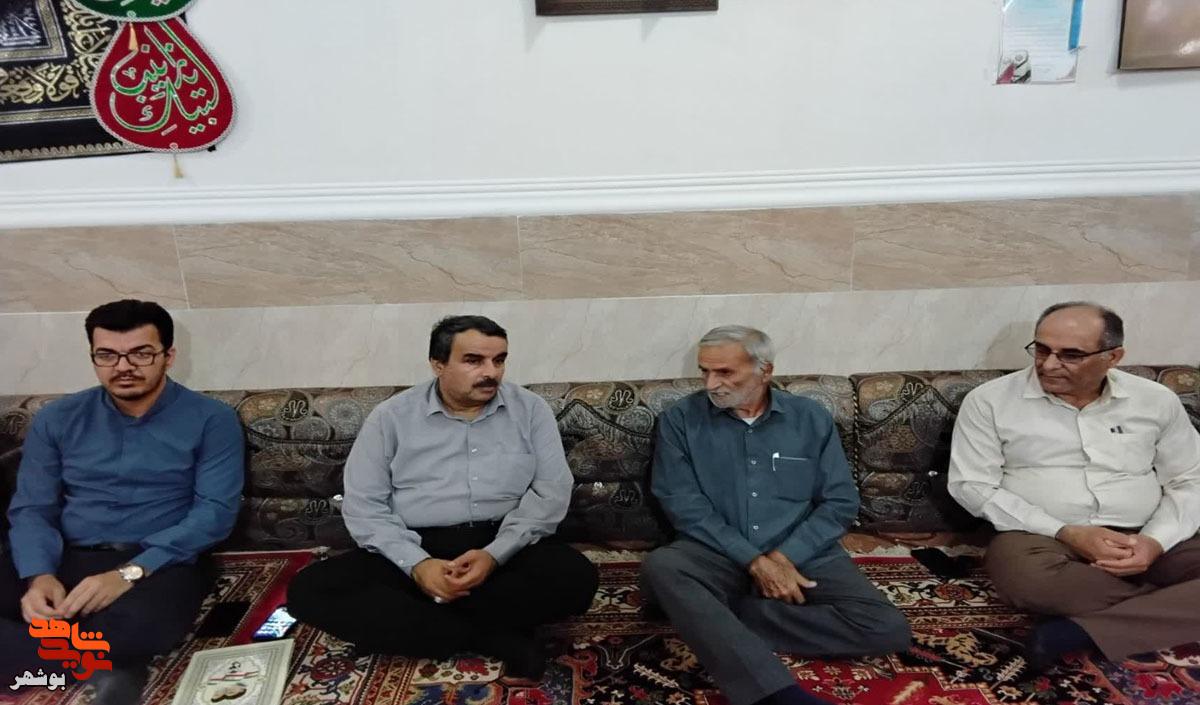 دیدار با خانواده شهید محمد احمدی‌جوان به مناسبت روز مدافعان حرم