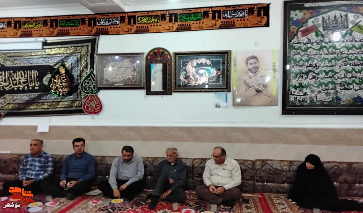 دیدار با خانواده شهید محمد احمدی‌جوان به مناسبت روز مدافعان حرم