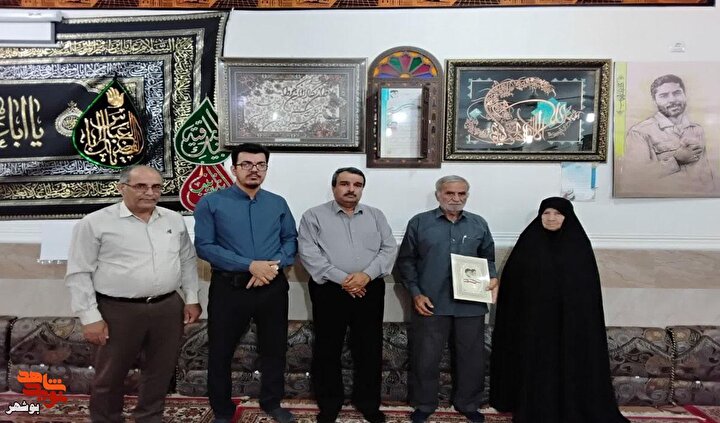 دیدار با خانواده شهید محمد احمدی‌جوان به مناسبت روز مدافعان حرم