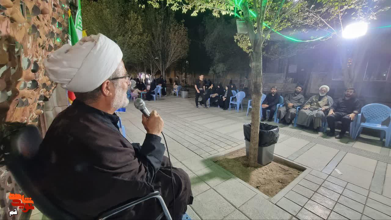 فیلم | جاماندگان حسینی در موکب فرهنگی هنری «سلام شهید» قم فیلم | جاماندگان حسینی در موکب فرهنگی هنری «سلام شهید» قم