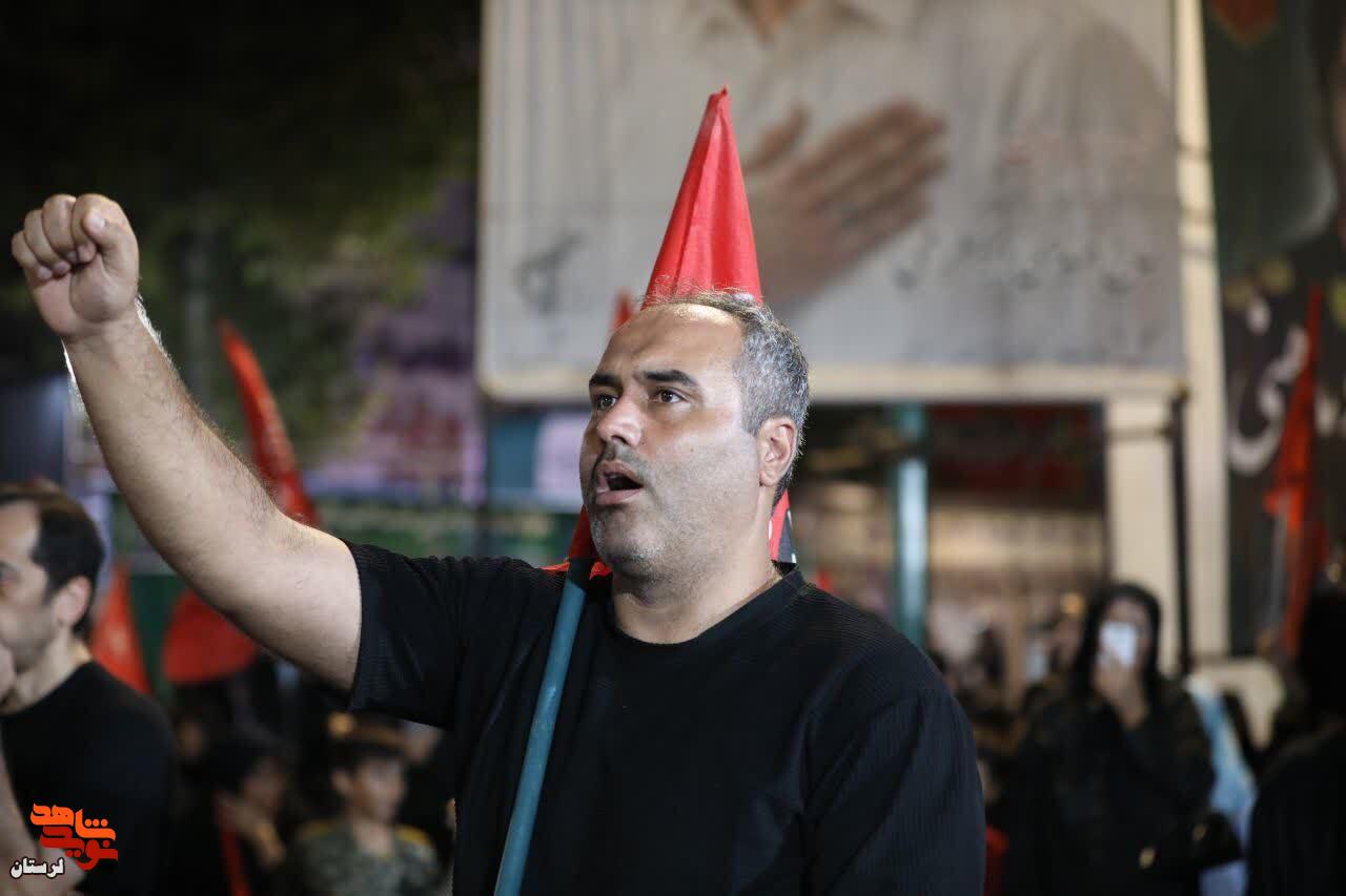 جمع اصحاب حق سنگر خیابانی انقلاب در خونخواهی قائد شهید امت در موج صد و شصت و سه