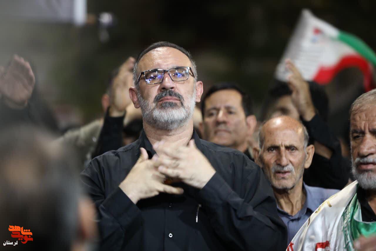 جمع اصحاب حق سنگر خیابانی انقلاب در خونخواهی قائد شهید امت در موج صد و شصت و سه