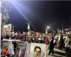 برگزاری نهمین سالگرد شهادت سردار شهید مصطفی خوشمحمدی در چالوس برگزاری نهمین سالگرد شهادت سردار شهید مصطفی خوشمحمدی در چالوس