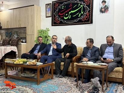 دیدار مدیران و مسئولان شهرستان میاندورود با خانواده شهید مدافع حرم «محمد معافی» دیدار مدیران و مسئولان شهرستان میاندورود با خانواده شهید مدافع حرم «محمد معافی»