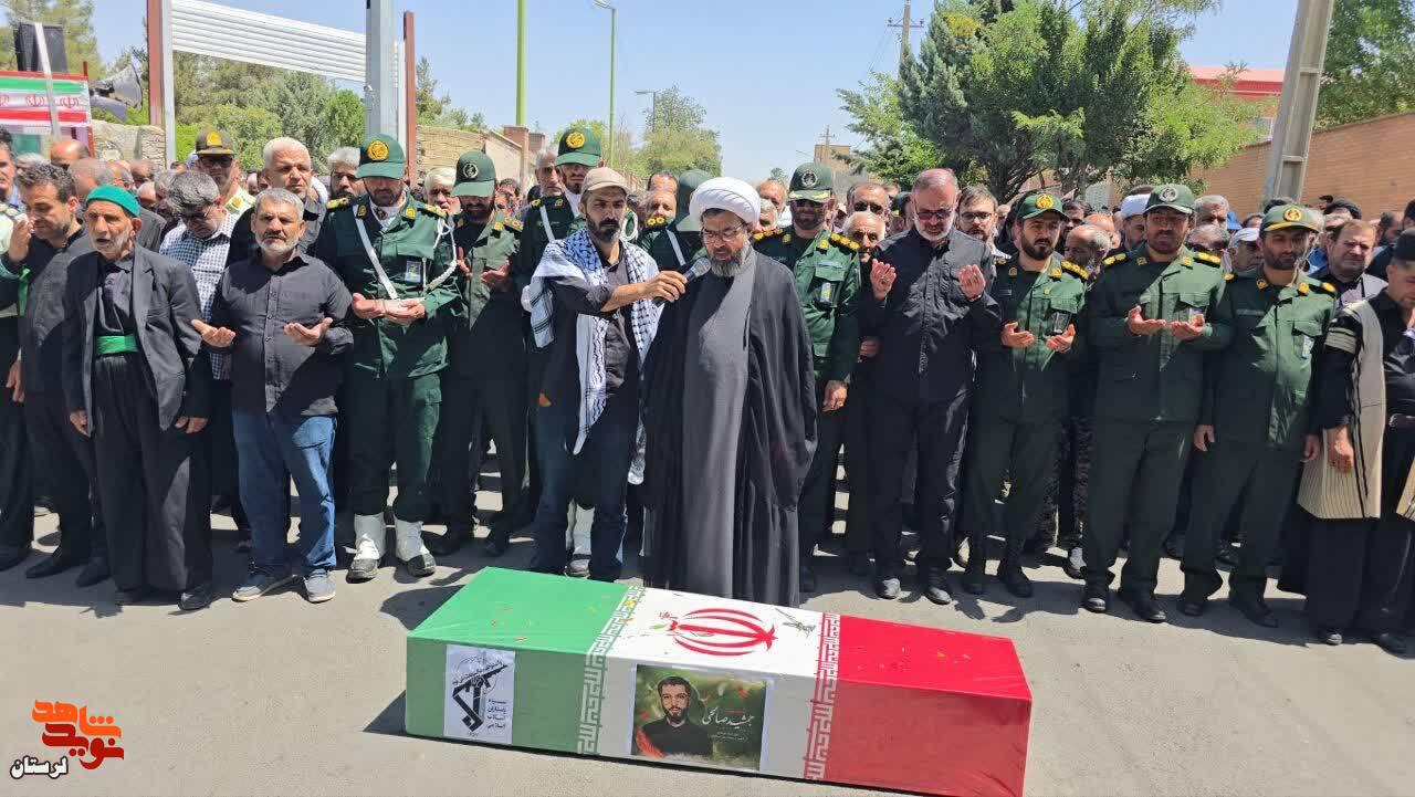 بعد از ۳۸ سال پیکر شهید «جمشید صالحی فریدن» در زادگاهش آرام گرفت