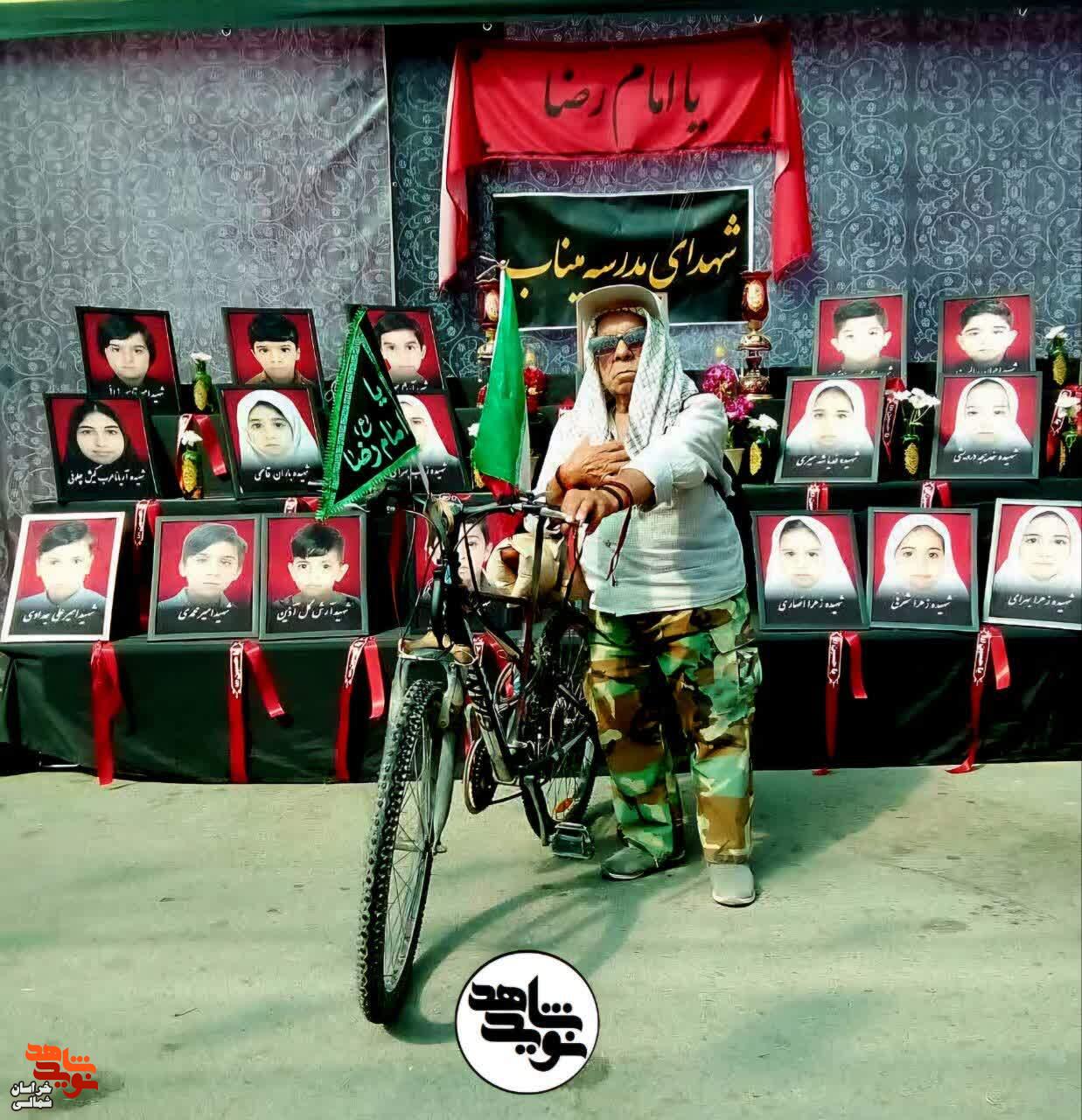 جانباز موسی سلیمانی با دوچرخه به مقصد حرم مطهر آقا علی ابن موسی الرضا «ع» شتافت جانباز موسی سلیمانی با دوچرخه به مقصد حرم مطهر آقا علی ابن موسی الرضا «ع» شتافت