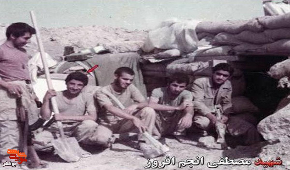 قاب‌هایی از حماسه شهید مصطفی انجم‌افروز
