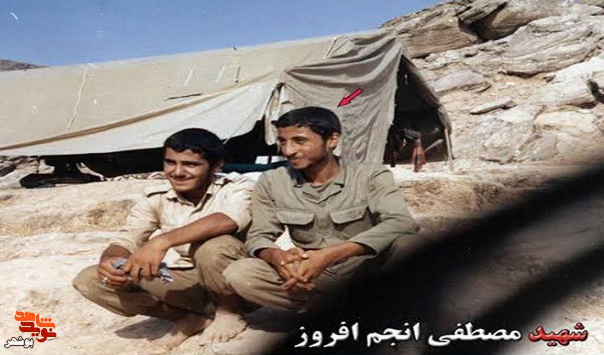 قاب‌هایی از حماسه شهید مصطفی انجم‌افروز