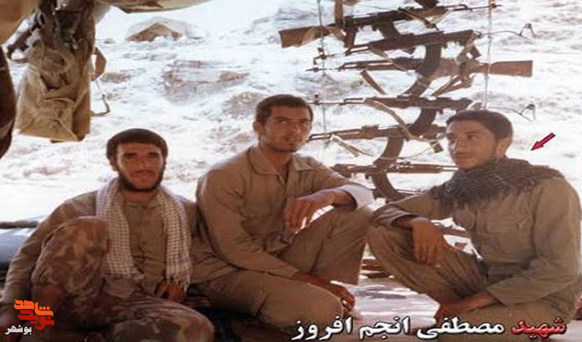 قاب‌هایی از حماسه شهید مصطفی انجم‌افروز