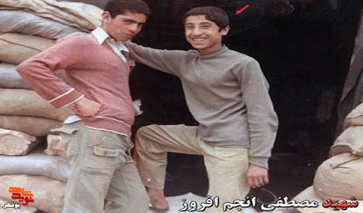 قاب‌هایی از حماسه شهید مصطفی انجم‌افروز