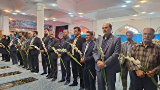 گلباران گلزار شهدای لاهیجان