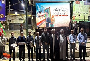 مراسم تجلیل از آزادگان سرافراز شهرستان آزادشهر برگزار شد