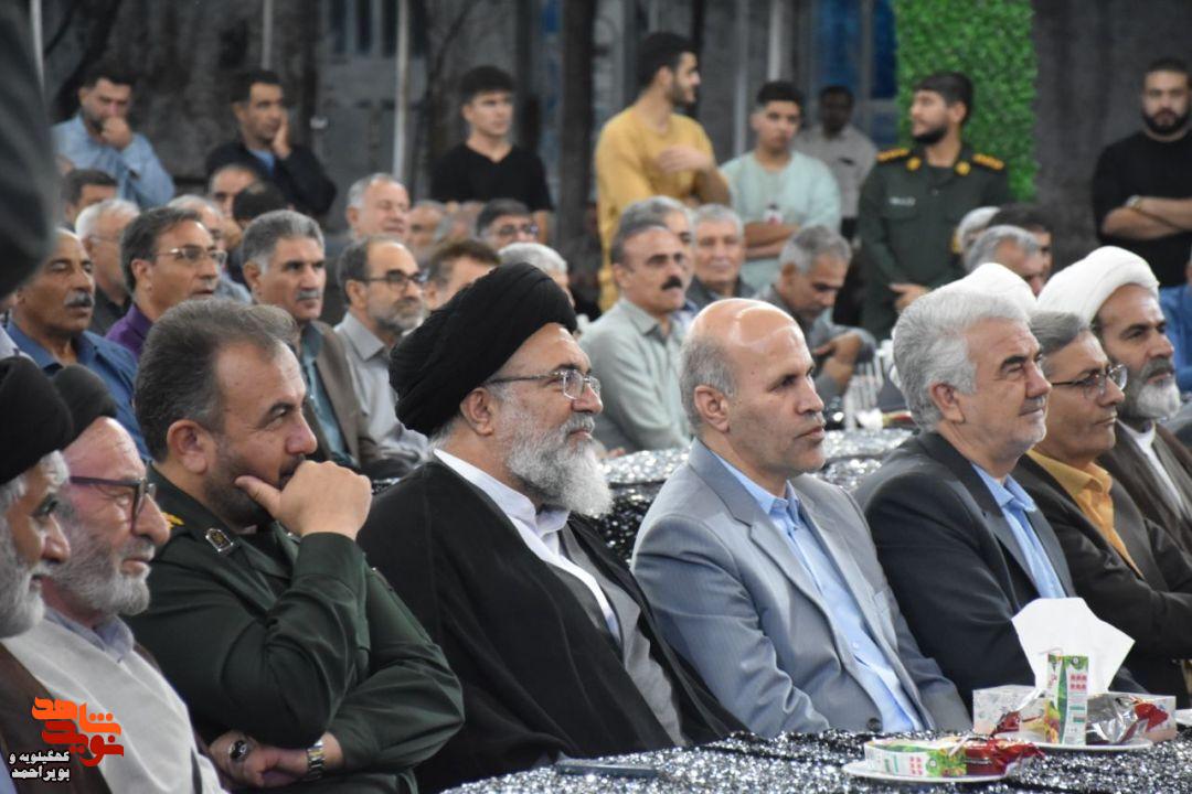 آزادگان؛ معماران شکست افسانه هیمنه استکبار / آیت‌الله حسینی: ایستادگی آزادگان، نسخه پیروزی امروز ایران در میدان نبرد جهانی است