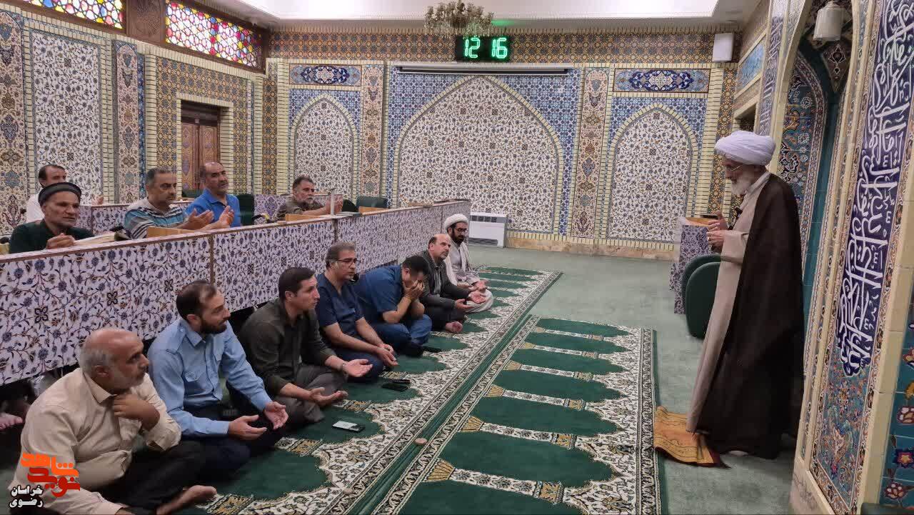دیدار نماینده ولی فقیه در بنیاد خراسان رضوی با جانبازان ۷۰ درصد نخاعی در آسایشگاه امام خمینی (ره)