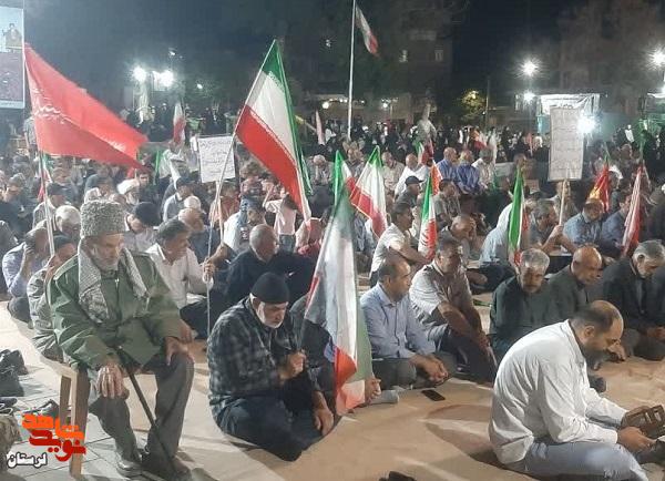 بزرگداشت آزادگان و شهدای غریب ازنا در اجتماعات شبانه بزرگداشت آزادگان و شهدای غریب ازنا در اجتماعات شبانه