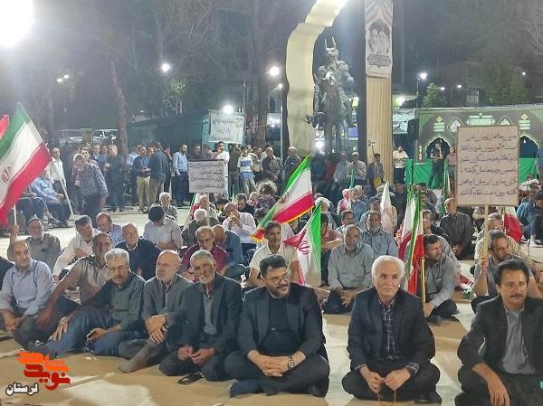 بزرگداشت آزادگان و شهدای غریب ازنا در اجتماعات شبانه بزرگداشت آزادگان و شهدای غریب ازنا در اجتماعات شبانه