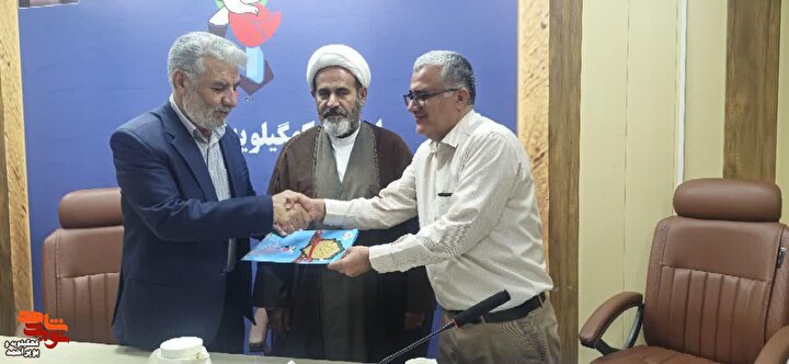 تقدیر مسئول دفتر نماینده ولی‌فقیه در بنیاد شهید کهگیلویه و بویراحمد از خبرنگار نوید شاهد