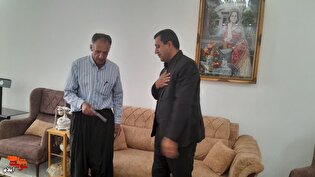 تکریم و تجلیل از خانواده معظم شهید و جانباز سرافراز سیروانی در قالب طرح سپاس
