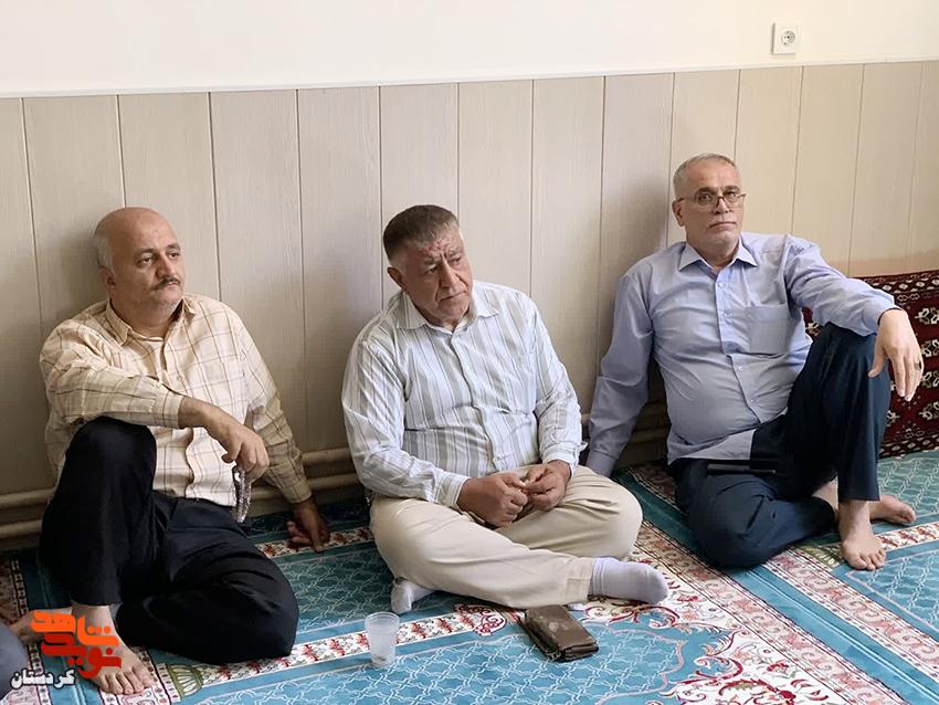 آیین چهلم رهبر شهید انقلاب در بنیاد شهید کردستان برگزار شد