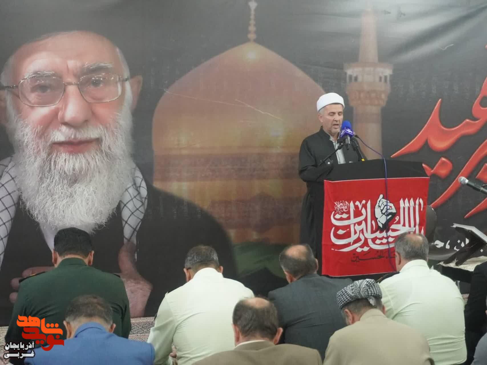 مراسم چهلم وداع با امام شهید در مهاباد مراسم چهلم وداع با امام شهید در مهاباد