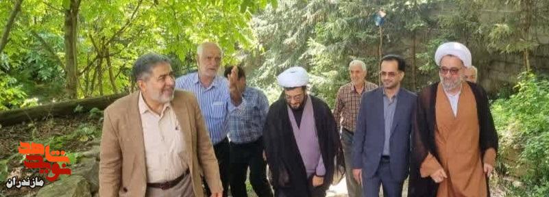 تجلیل از صبر و استقامت خانواده شهید والامقام حبیب‌الله کاویانی در مرزن‌آباد
