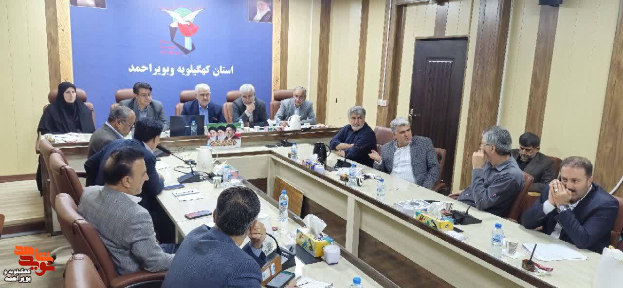 تصاویر/ نشست هم‌اندیشی برای گرامیداشت آزادگان سرافراز در کهگیلویه و بویراحمد