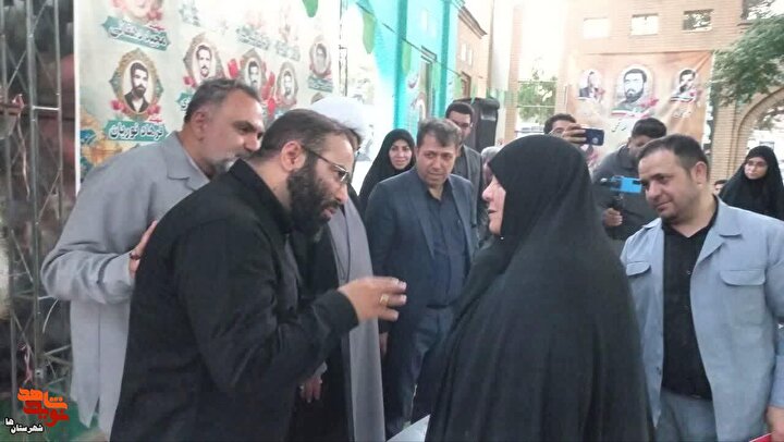 گرامی‌داشت ۱۷ شهید عملیات غرورآفرین مرصاد شهرستان پاکدشت به روایت دوربین نوید شاهد