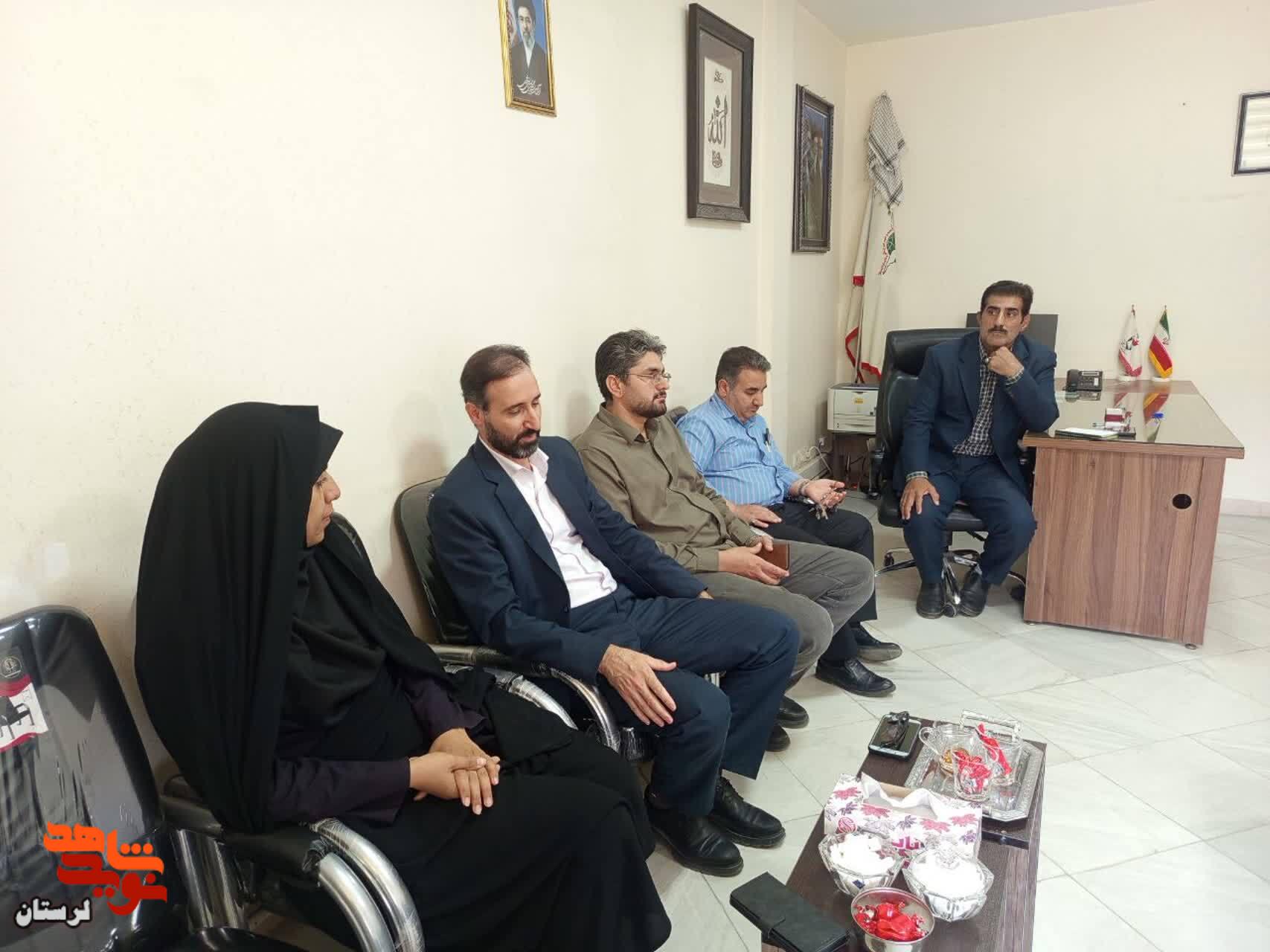 برگزاری نشست هم‌اندیشی فرهنگی در بنیاد شهید و امور ایثارگران شهرستان کوهدشت