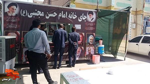 دبستان دخترانه شاهد کوهدشت،محل اسکان زوار اربعین شد
