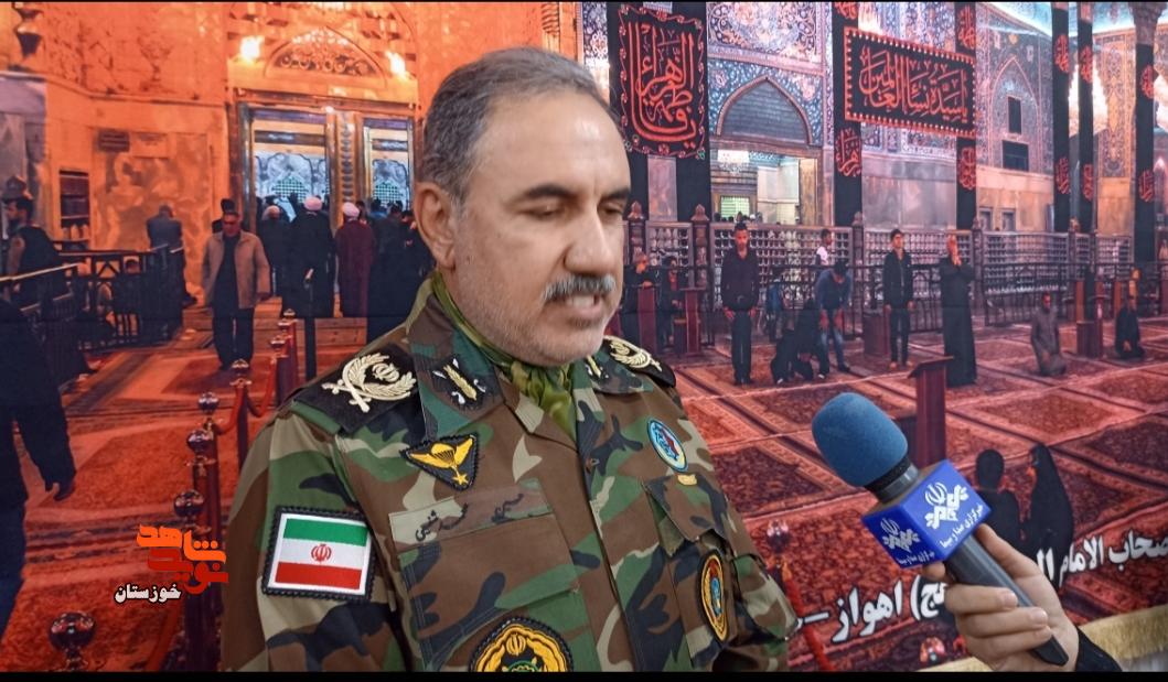 دیدار جانشین فرمانده نزاجا با خانواده‌های شهید «مهدی چراغپور» و «حامد شریفی» در اهواز