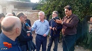 پیکر مادر شهیدان رشیدی در قائم شهر مازندران تشییع شد