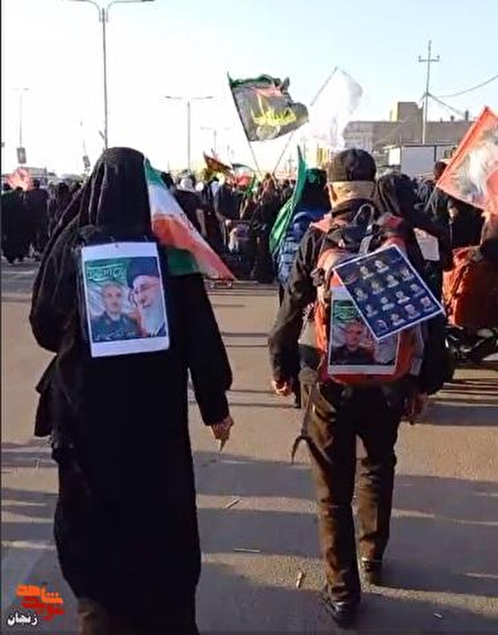 گام های برادر شهید زارعی در مسیر عشق حسینی به نیابت از برادر