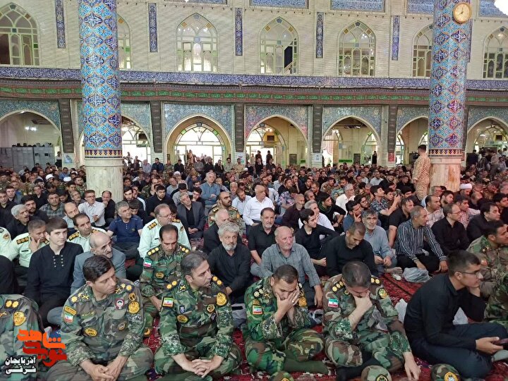 یادواره ۴۱ شهید جنگ رمضان در مراغه برگزار شد