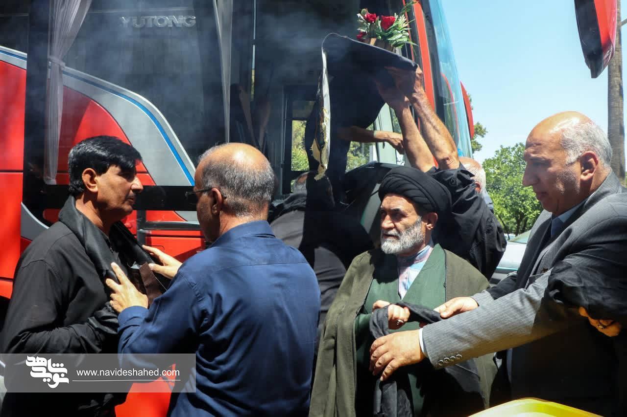 فیلم/ اعزام تعدادی از پدران شهدای ناوچه دنا و لامرد به کربلای معلی فیلم/ اعزام تعدادی از پدران شهدای ناوچه دنا و لامرد به کربلای معلی