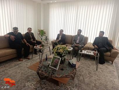 تصاویر/دیدار مدیرکل بنیاد مازندران با خانواده جانباز متوفی جعفری در فریدونکنار