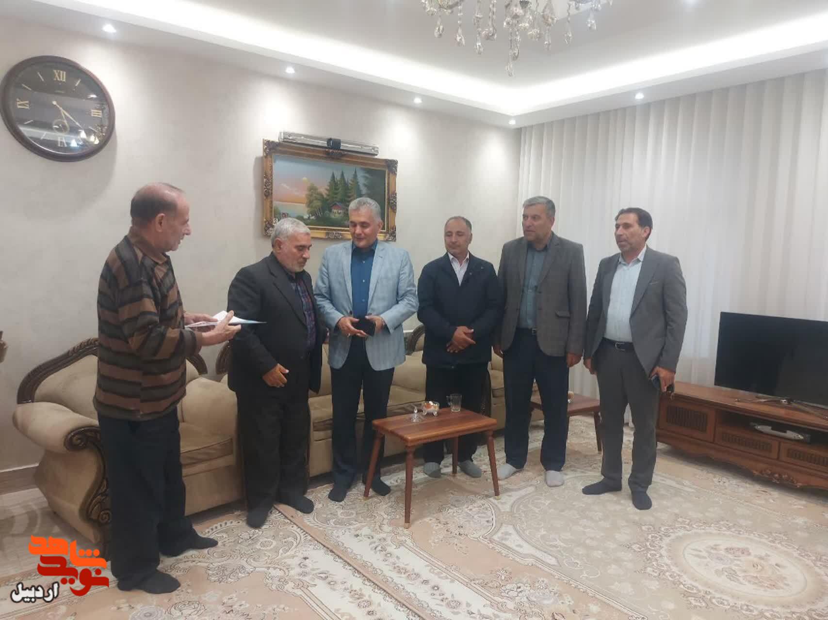دیدار با جانباز ۳۰ درصد شهرستان خلخال در اردبیل دیدار با جانباز ۳۰ درصد شهرستان خلخال در اردبیل