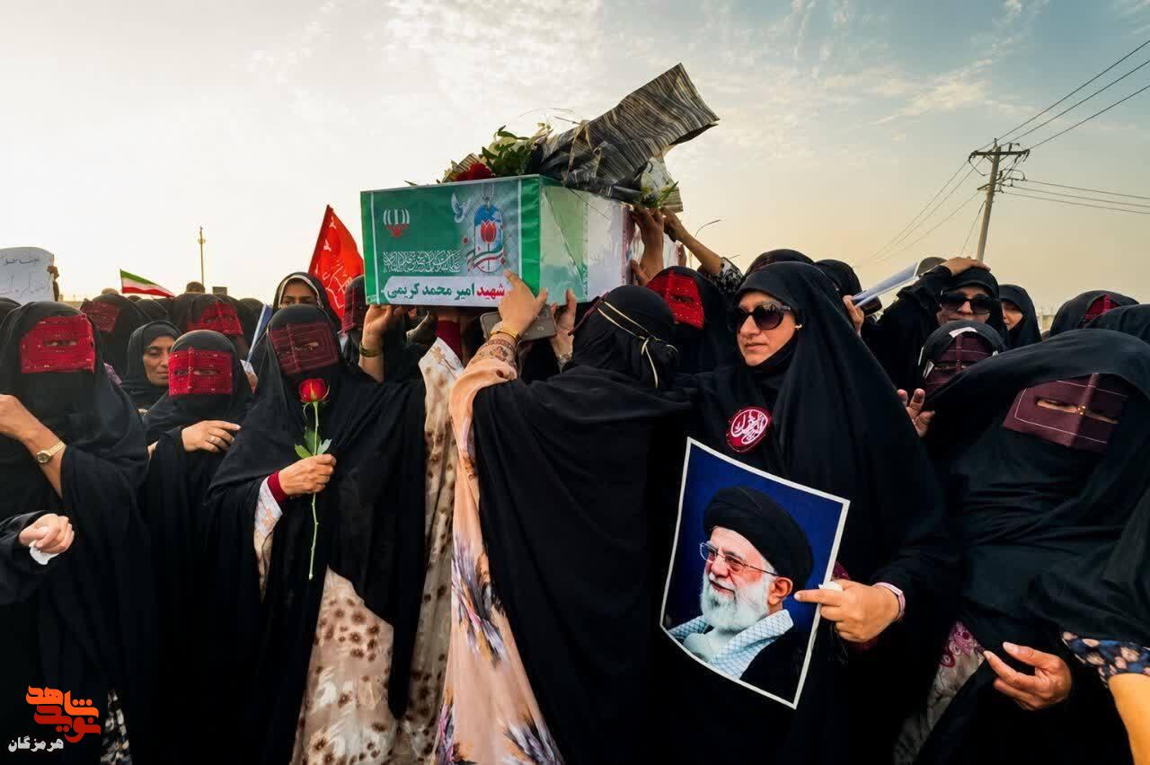 کوهستک عطر شهادت گرفت؛ تشییع باشکوه پیکرهای مطهر شهدا