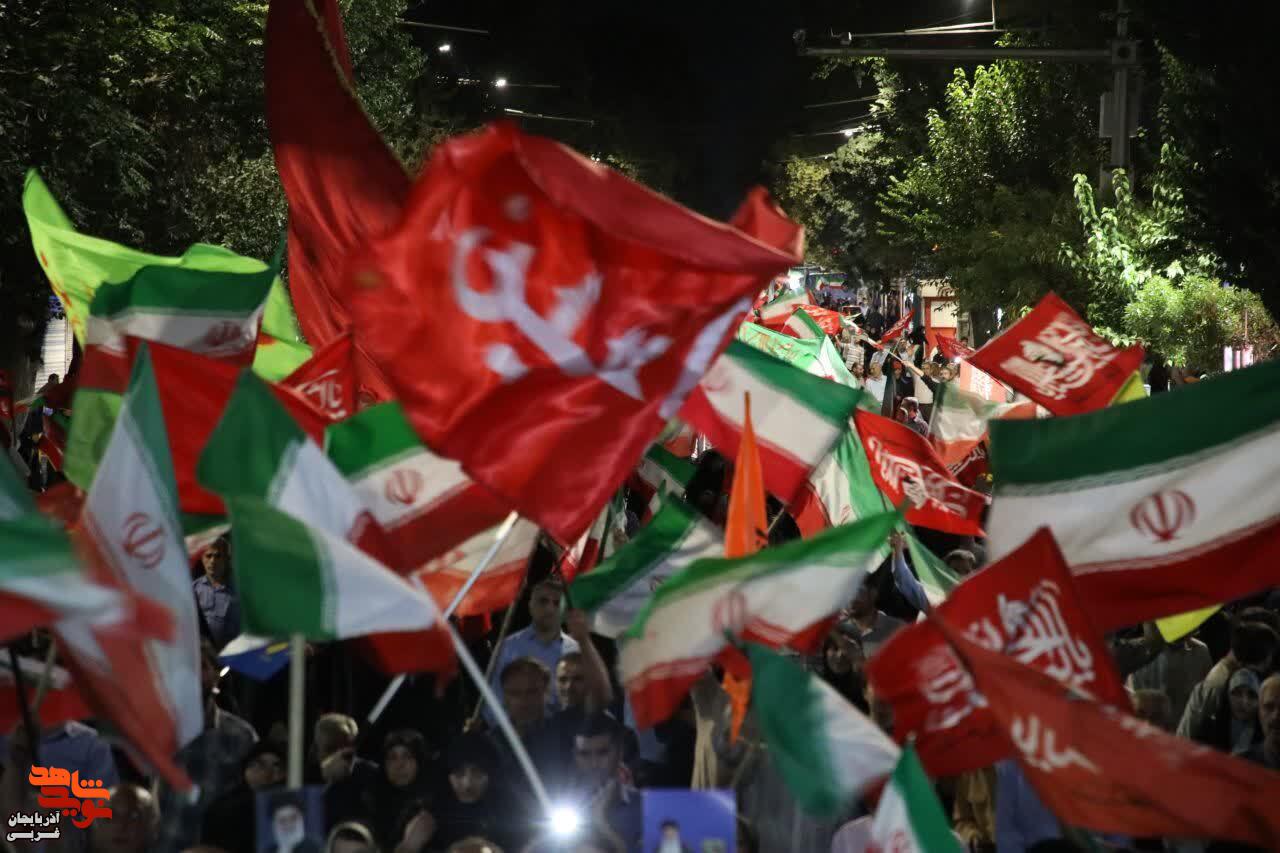 حماسه حضور و ایستادگی ایران قوی در ارومیه