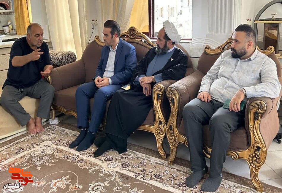 دیدار مدیرکل بنیاد شهید گلستان با مادر معظم شهید «علی خطیری» دیدار مدیرکل بنیاد شهید گلستان با مادر معظم شهید «علی خطیری»