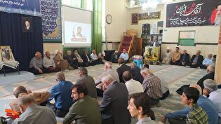 یادواره شهدای گرانقدر محله خسبان طالقان برگزار شد