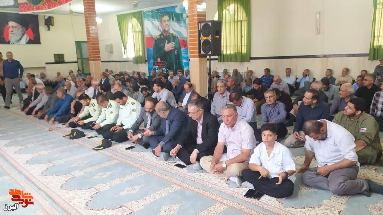 یادواره شهدای گرانقدر محله خسبان طالقان برگزار شد