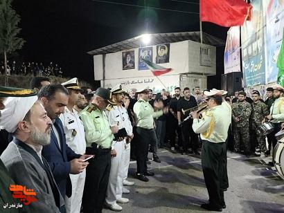 وداع باشکوه مردم ولایی میاندورود با پیکر مطهر شهید والامقام «ناخدا دوم امیرحسین سلیمزاده» وداع باشکوه مردم ولایی میاندورود با پیکر مطهر شهید والامقام «ناخدا دوم امیرحسین سلیمزاده»