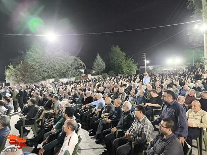 تصاویر/مراسم شب وداع شهید اقتدار ناخدا دوم امیرحسین سلیم‌زاده با حضور مدیرکل بنیاد مازندران در میاندورود