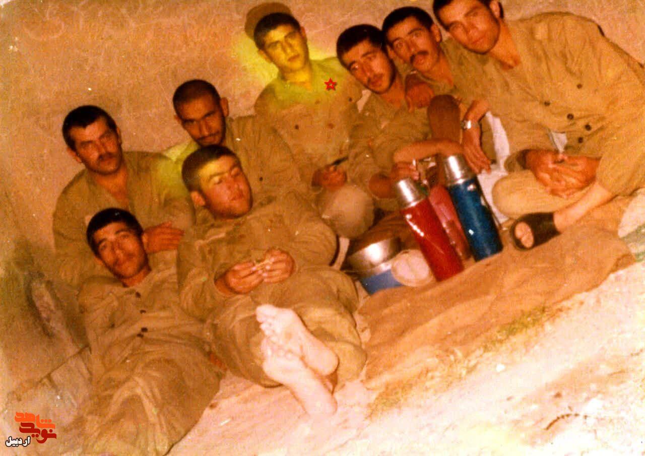 تصاویر کمتر دیده شده از شهید «قدیر رشید اردبیلی»