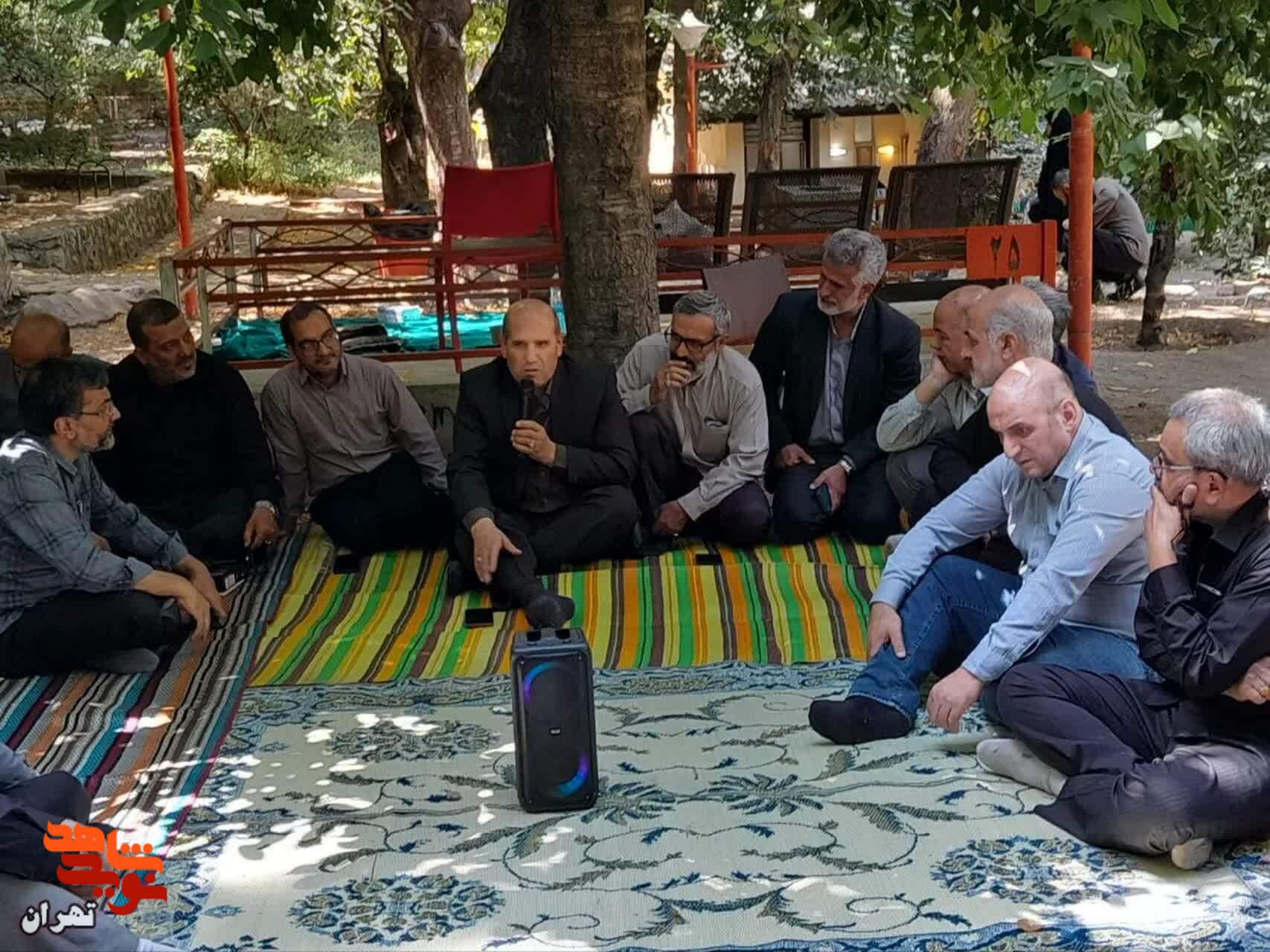اردوی فرهنگی ـ تفریحی خانواده‌های شهدا و ایثارگران با حضور مدیرکل بنیاد شهید تهران بزرگ
